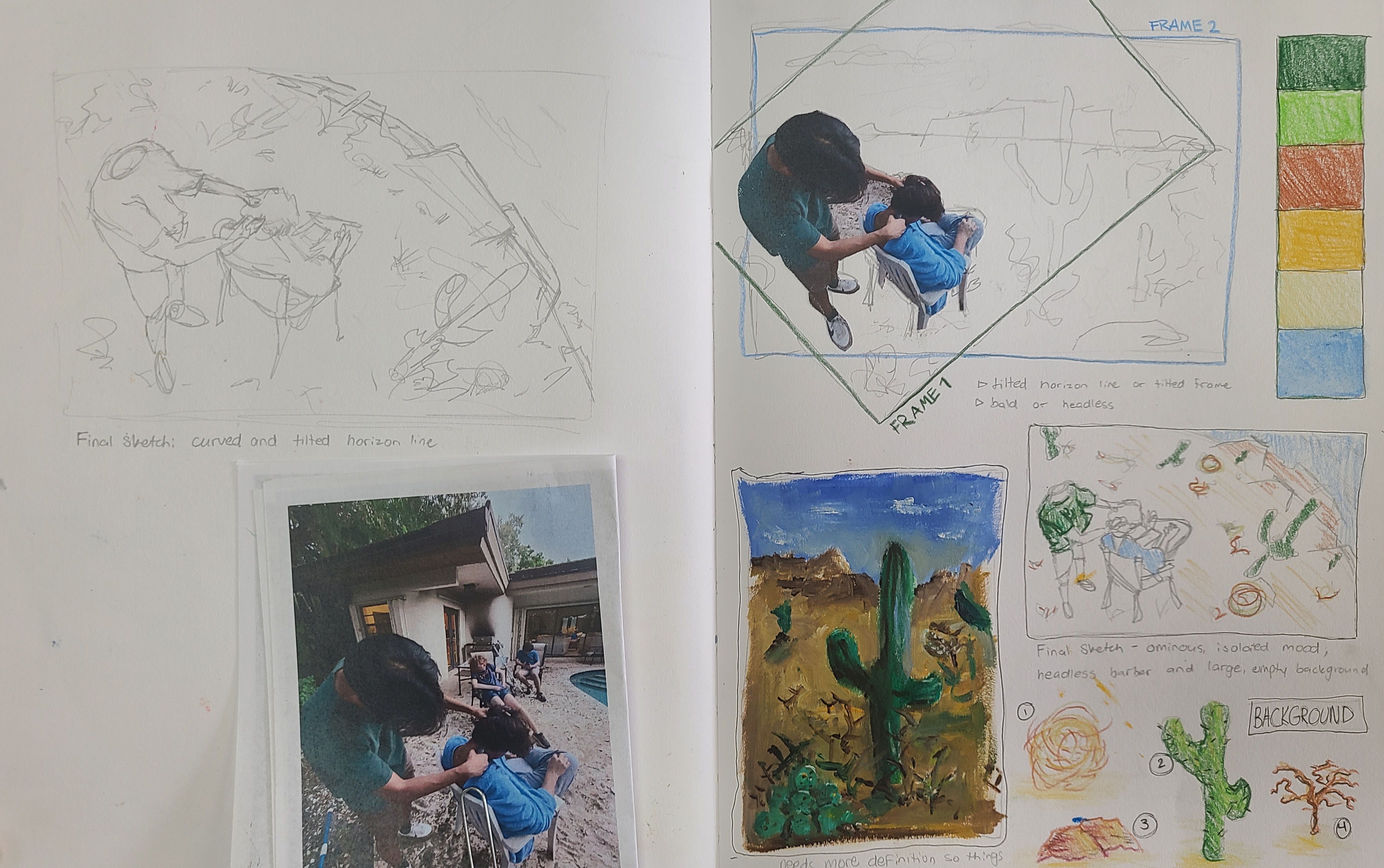 deserted (planning sketch)